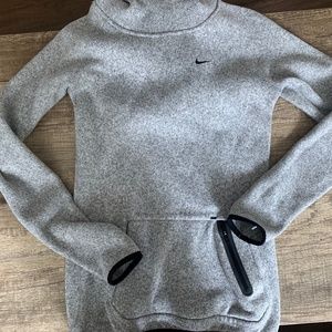 Wool Nike Cowl Neck with hood Sweater